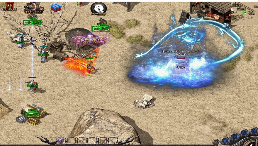 至尊法神传说专属觉醒：法师英雄冰霜群雨秒杀全屏BOSS！