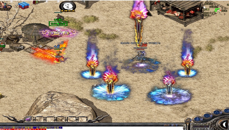 法师终极奥义手册：冰火九重天融合技秒杀赤月恶魔！